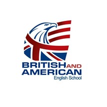 Logomarca - BRITISH AND AMERICAN ENGLISH SCHOOL